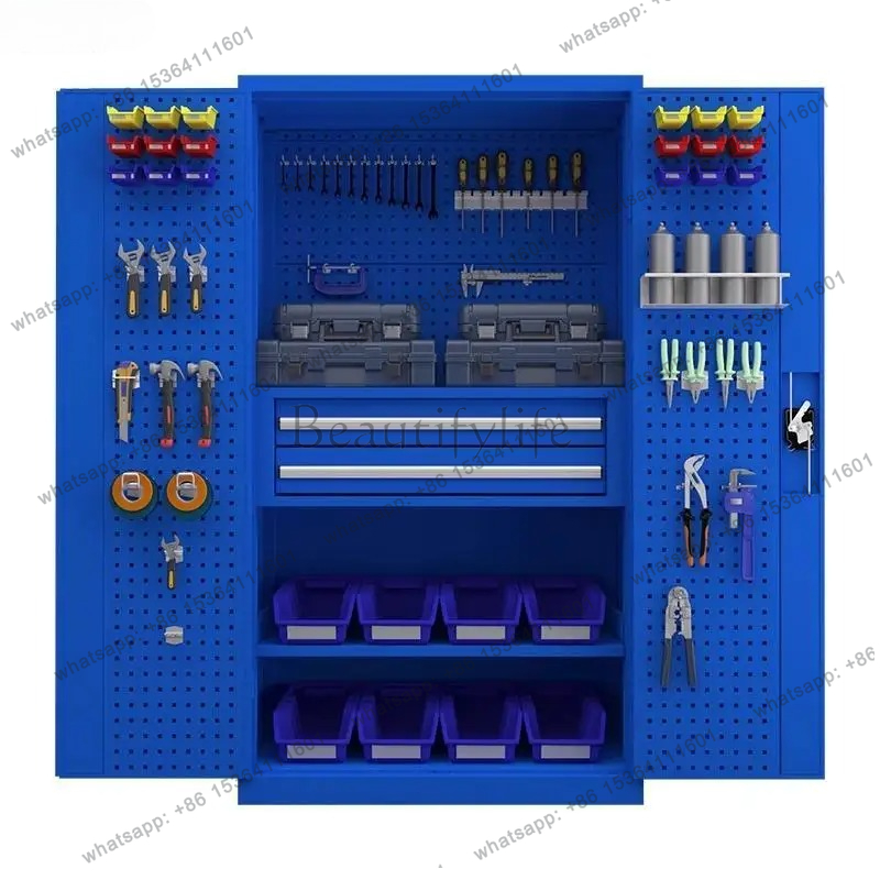 Workshop Tools And Safety - Werkzeugschrank, Werkstatt-Hardware, Werkzeugkasten, Doppeltür, Fabrikspind, Sicherheits-Werkzeugschrank