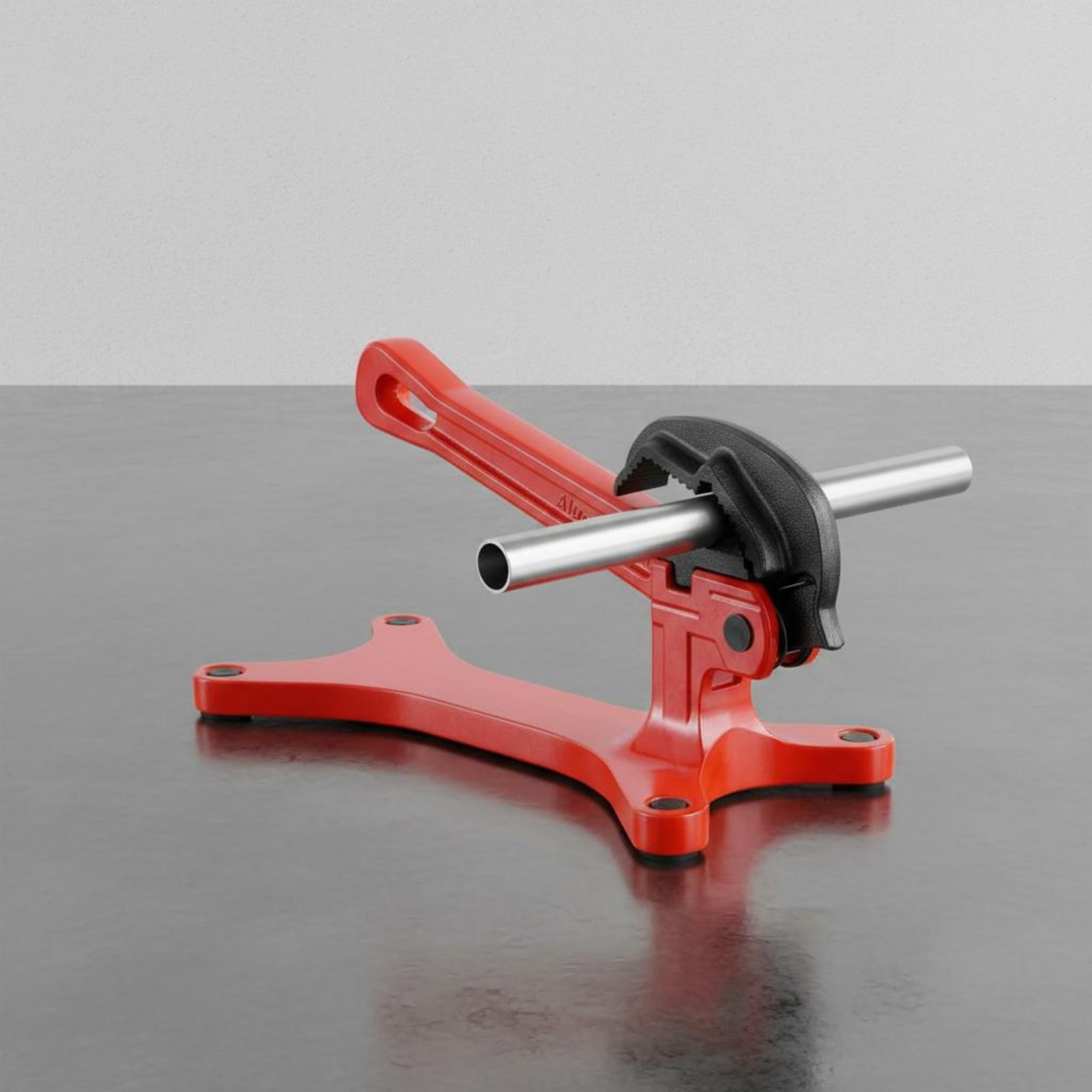 Tool Workshop - Robuster tragbarer Rohrspannstock mit Stahlklemmen –