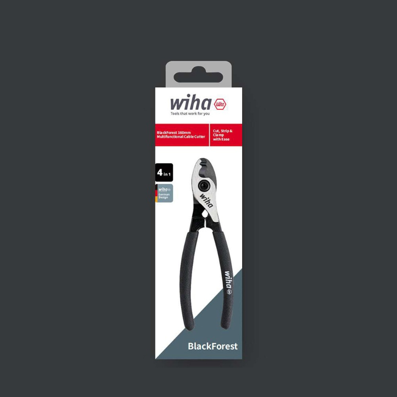 Tools Vn - Wiha 46691 6-Zoll-Multifunktions-Kabelschneider | Drahtschneidezange in