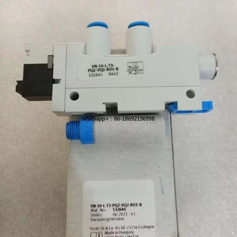 Tools Vn - Vakuumgenerator VN-10-L-T3-PQ2-VQ2-RO1-B 532641 Vakuumgenerator