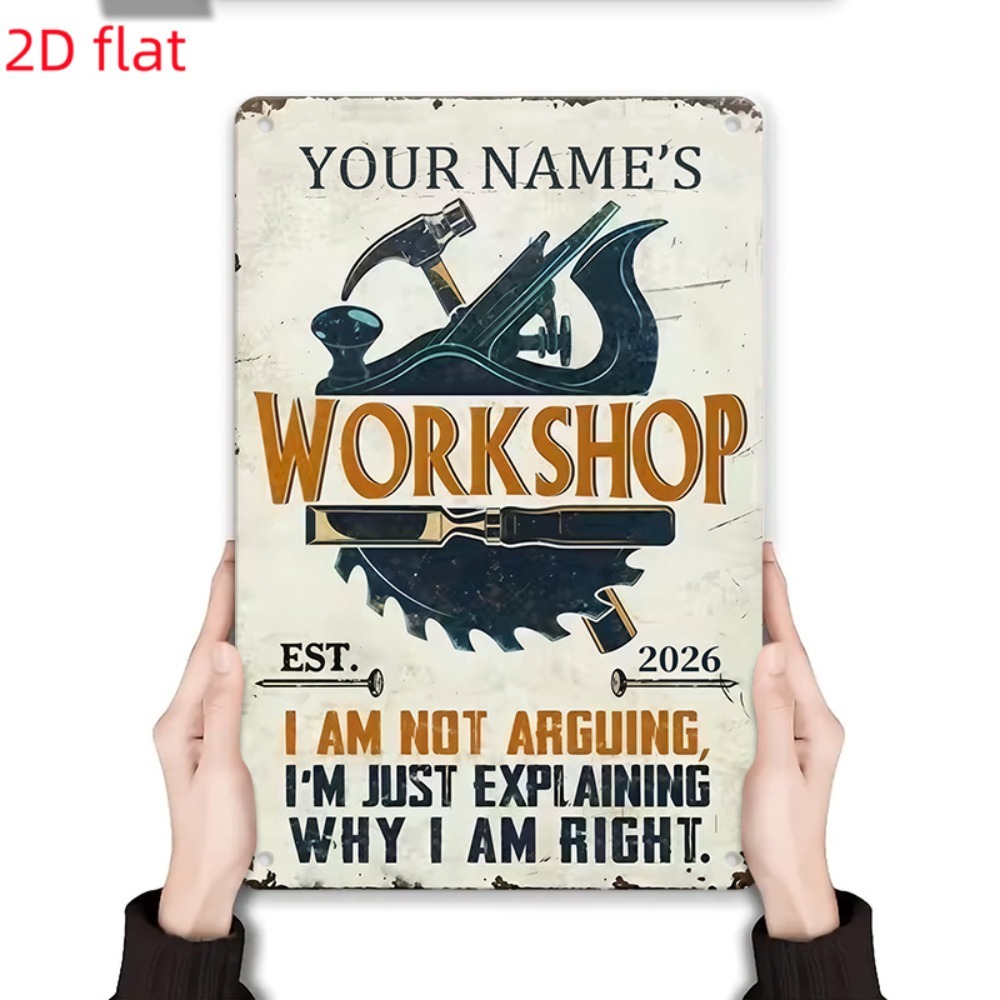 [2D Flach] 1 Stück individuell – Workshop Tools Name Bewertung und Preis
