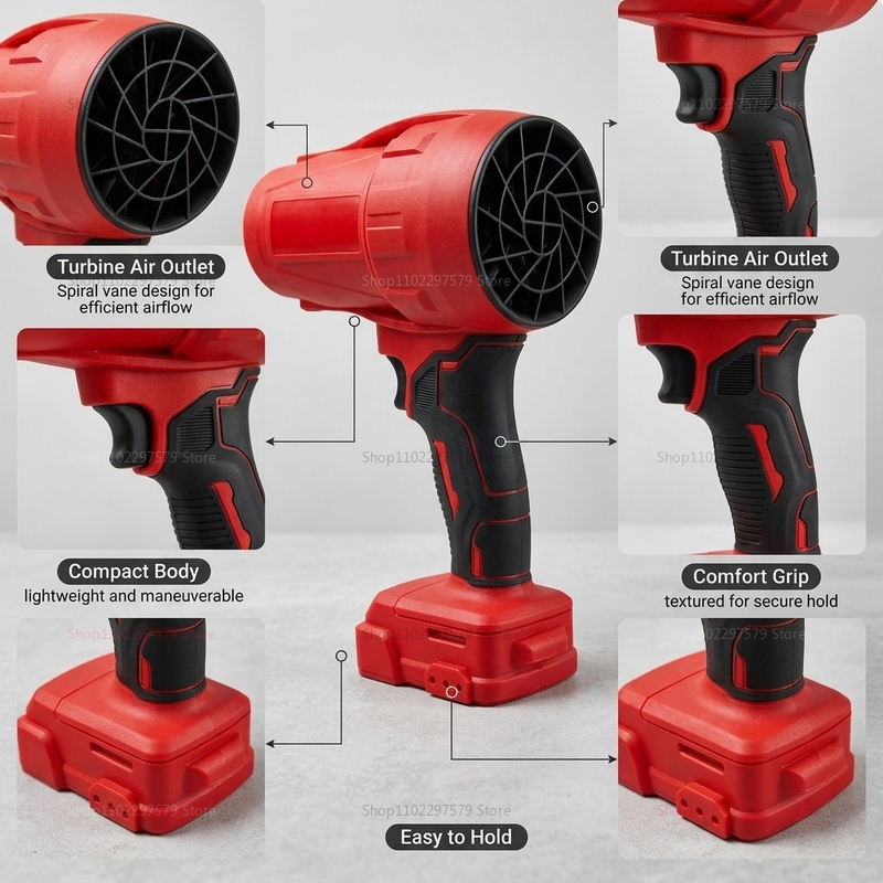 18V Kabelloser Turbo-Lüfter-Ge – Tools Use In Workshop Bewertung und Preis
