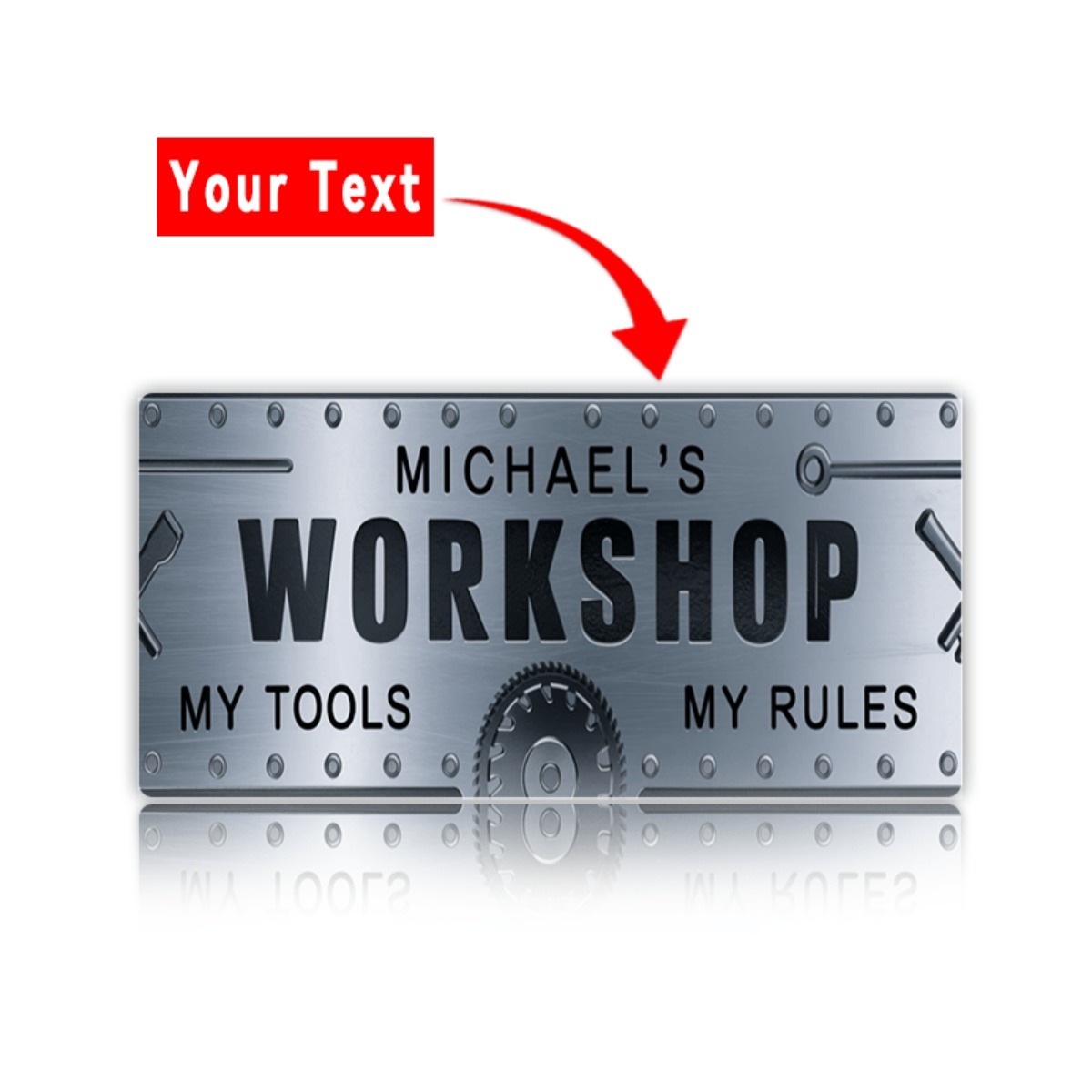 Personalisiertes Namens-Werkst – Workshop Tools Name Bewertung und Preis