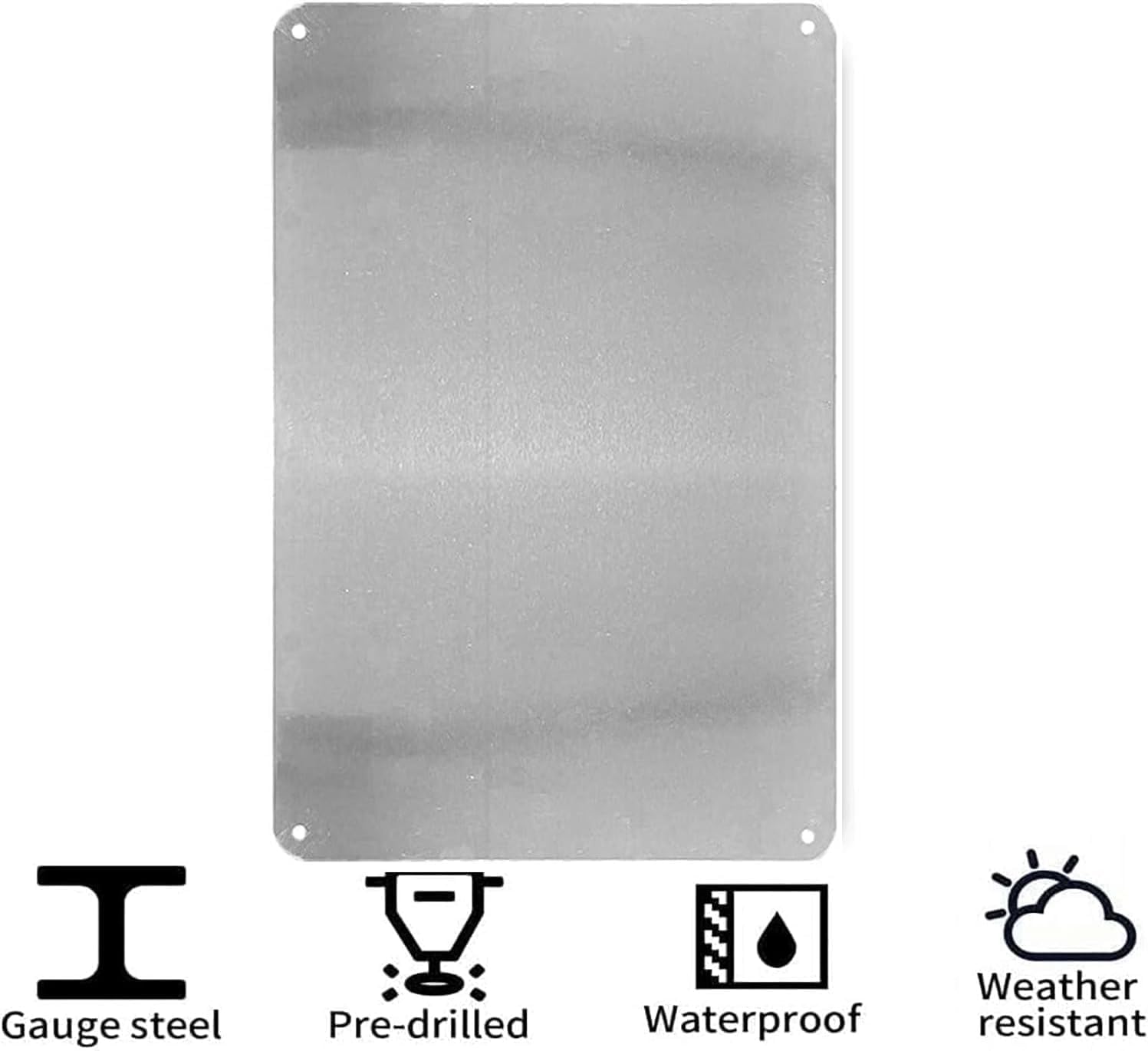 Blechschild aus Metall mit der – Workshop Tools And Safety Bewertung und Preis