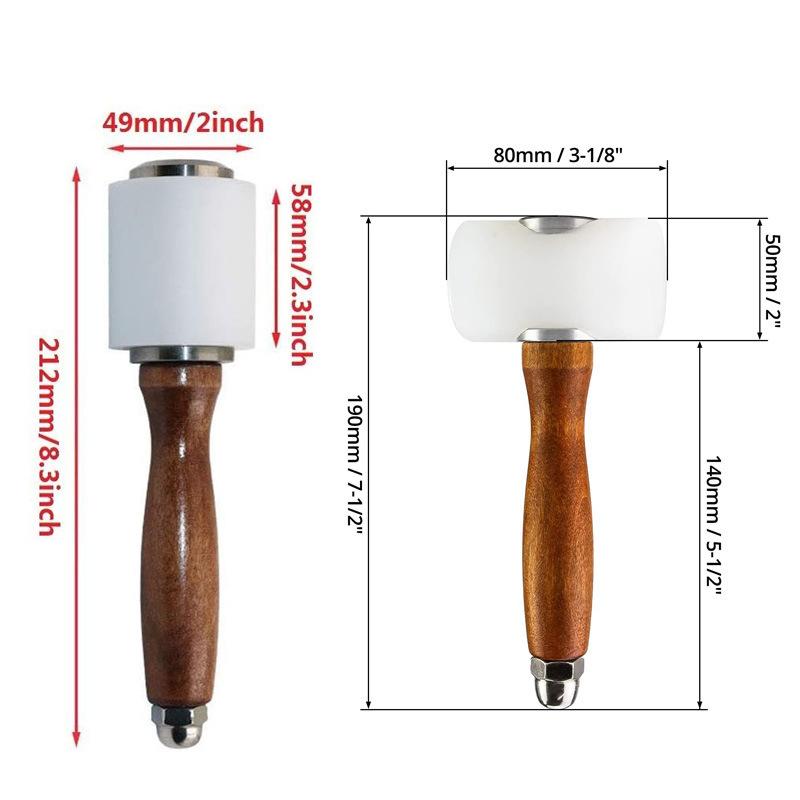 1 Stück Leder-Schnitzhammer, L – Mallet Wood Carving Bewertung und Preis