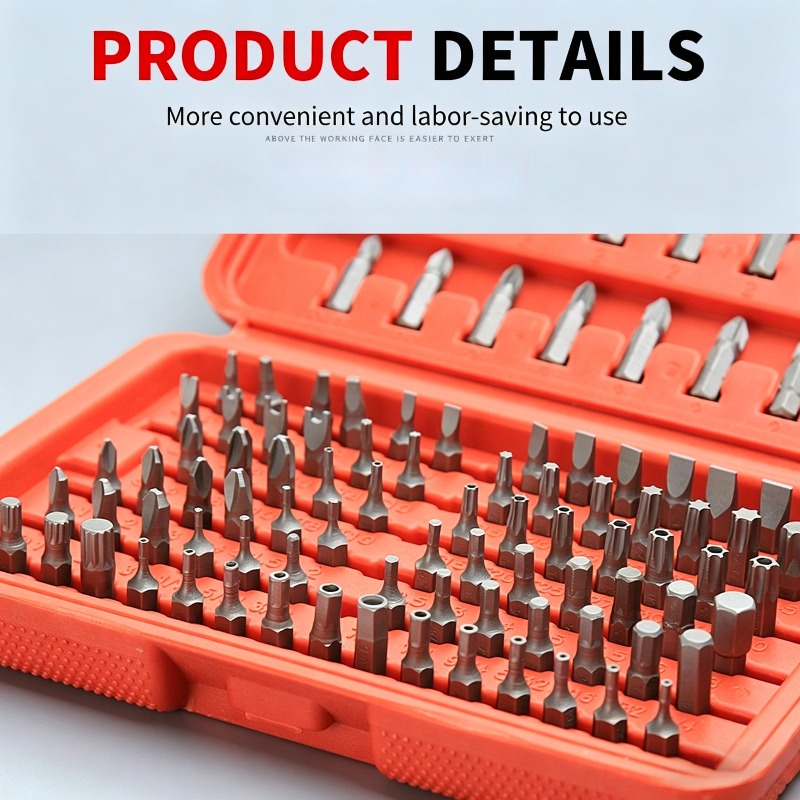 100-teiliges Schraubendreher-B – Tools Use In Workshop Bewertung und Preis