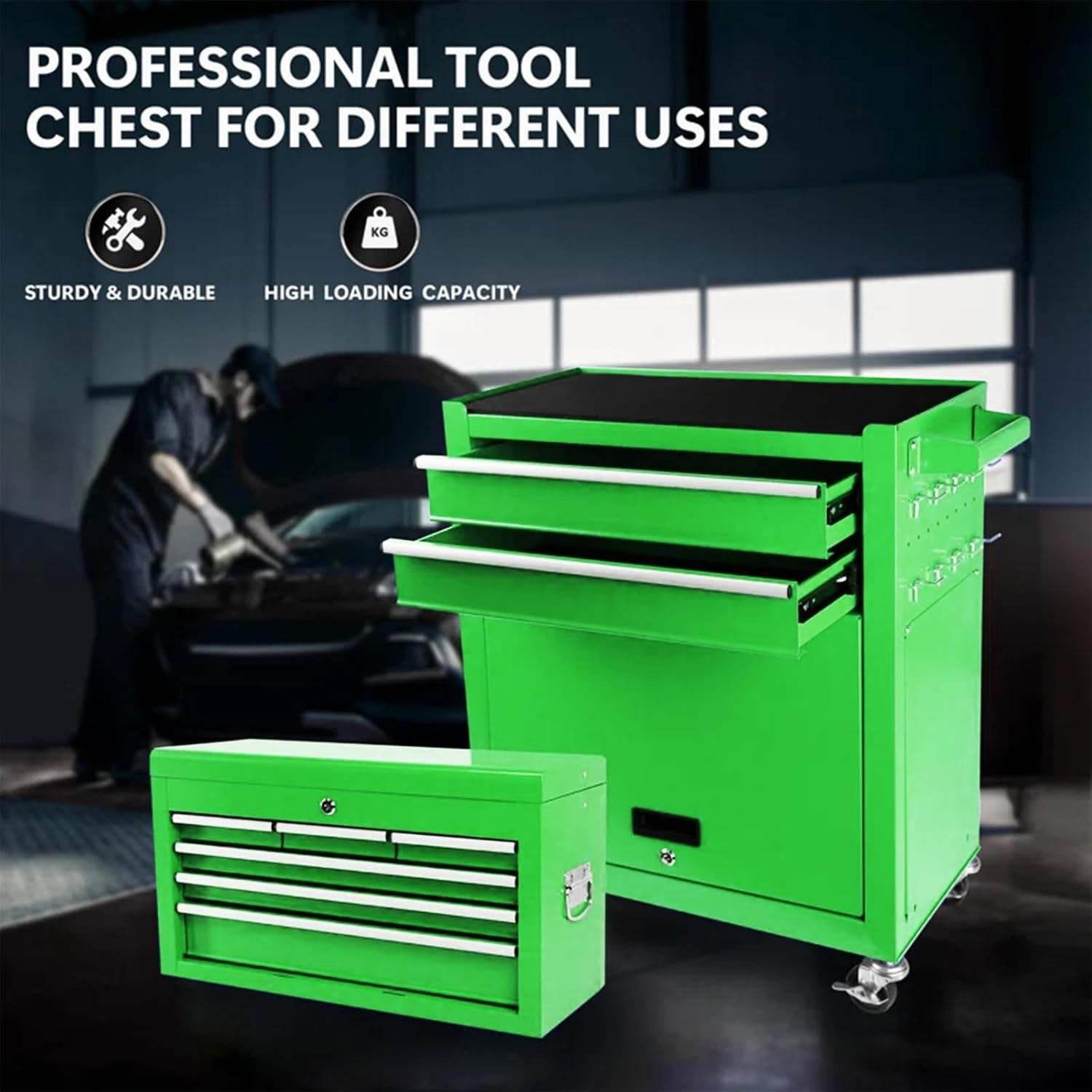 Rollbarer Werkzeugwagen mit ab – Workshop Tools Box Bewertung und Preis