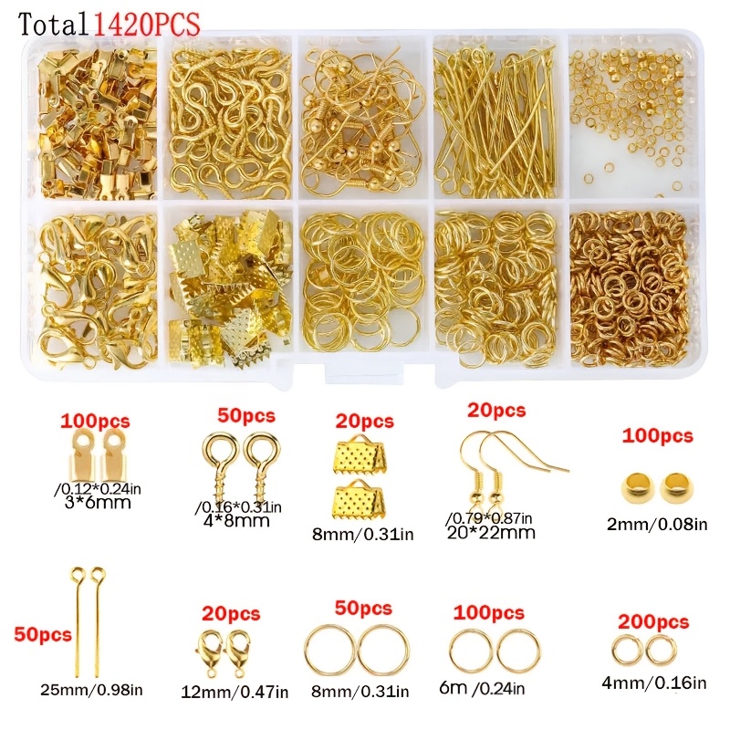 1420-teiliges Schmuckzubehör-S – Tools Jewelry Making Bewertung und Preis