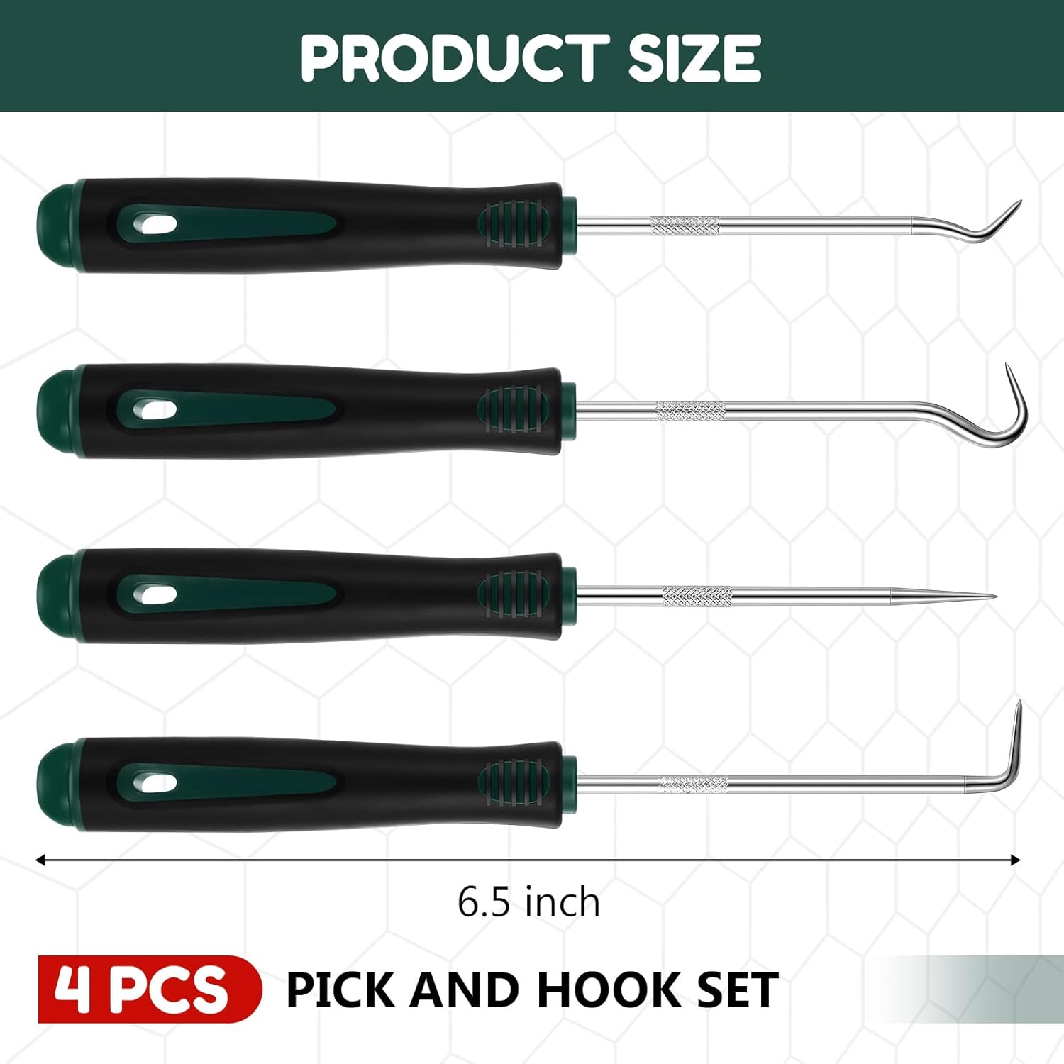 4-teiliges Pick- und Haken-Set – Workshop Tools Kit Bewertung und Preis